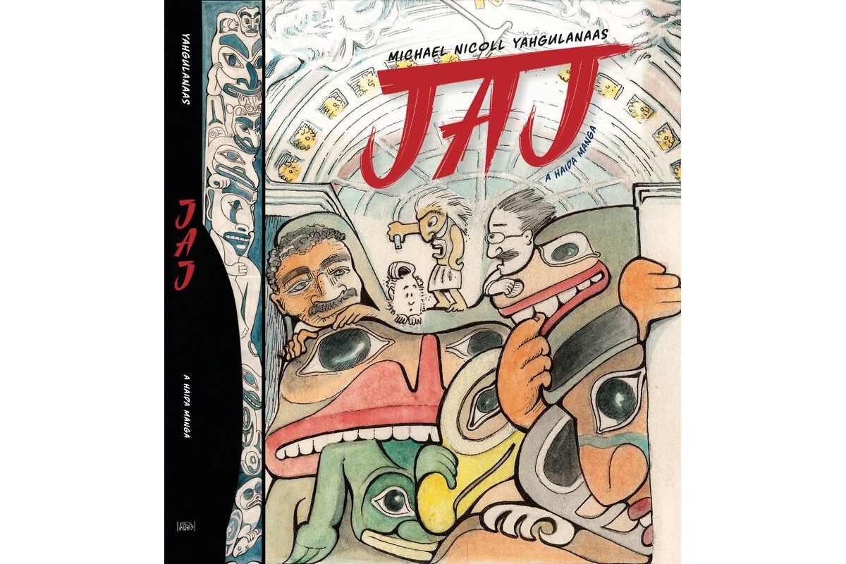 Cover image of JAJ: a Haida Manga by Michael Nicoll Yahgulanaas
